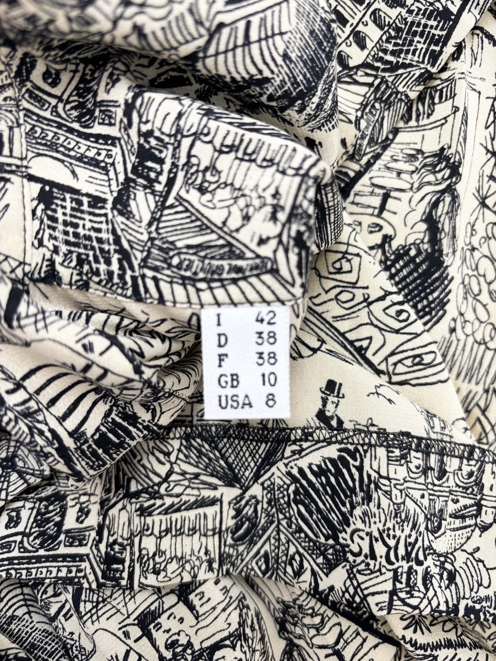 Jean Paul Gaultier F/W 2005 city print silk shirt dress — JAMES